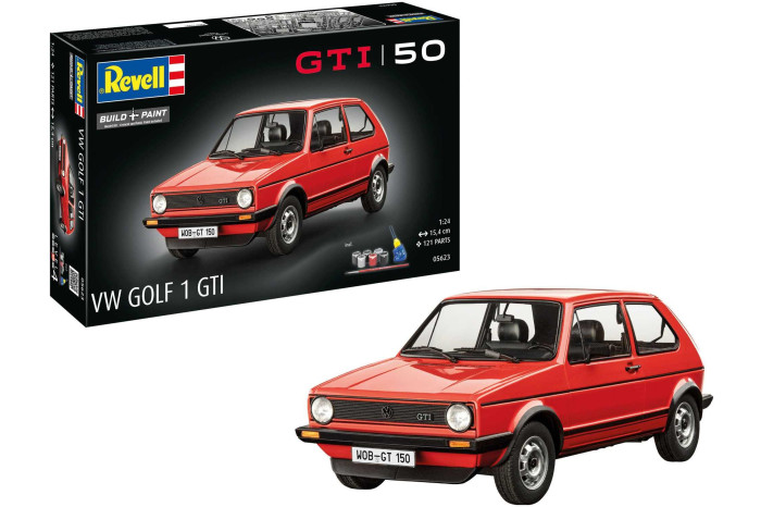 Gift-Set auto 05623 - Golf 1 GTi (50th Anniversary) (1:24)