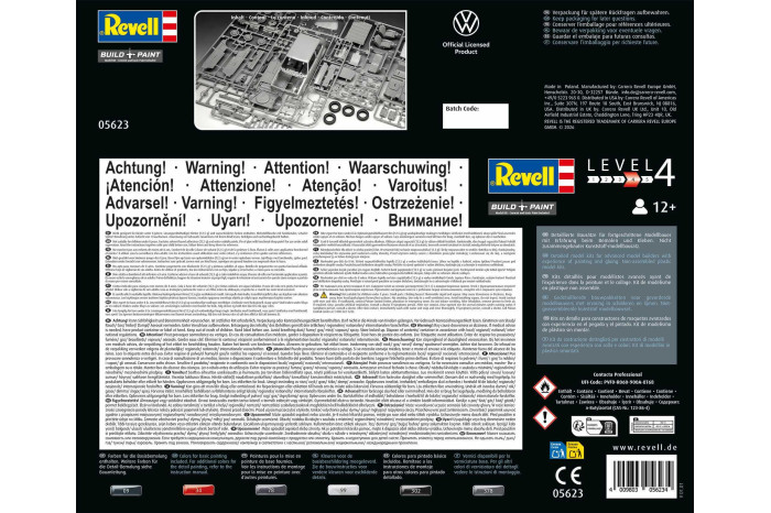 Gift-Set auto 05623 - Golf 1 GTi (50th Anniversary) (1:24)