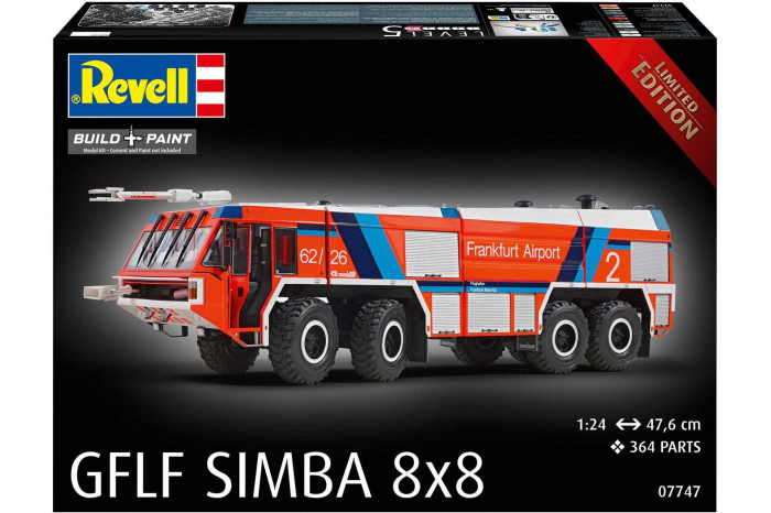 Plastic ModelKit auto 07747 - GFLF Simba 8x8 (1:24)