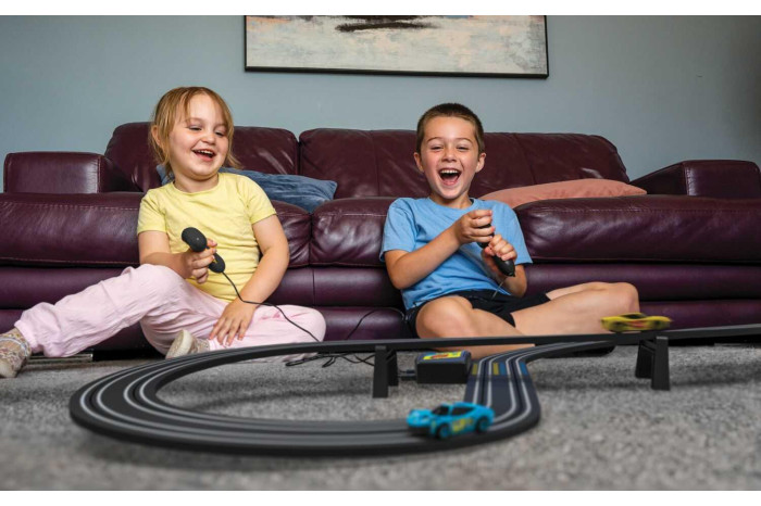 Autodráha MICRO SCALEXTRIC G1188M - My First Scalextric Let's Play! (Battery Powered) (1:64)