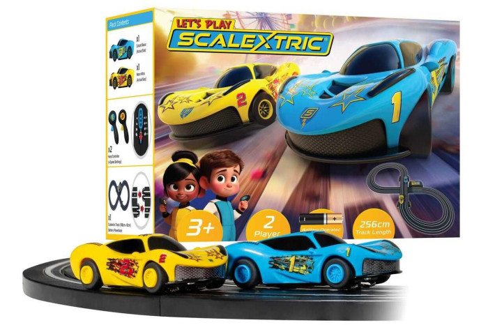 Autodráha MICRO SCALEXTRIC G1188M - My First Scalextric Let's Play! (Battery Powered) (1:64)