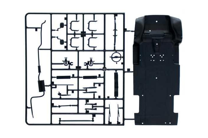 Model Kit auto 3975 - Ford Tranzit "Italeri" (1:24)