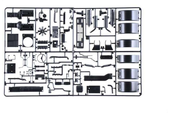 Model Kit truck 93808 - Mercedes-Benz wrecker truck (1:24)