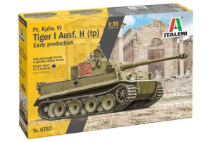Model Kit tank 6767 - Pz. Kpfw. VI Tiger I Ausf. E/H1 (1:35)