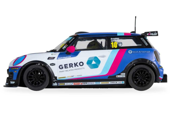 Autíčko Touring SCALEXTRIC C4410 - Mini Cooper F56 - Bradley Gravett 2024 (1:32)