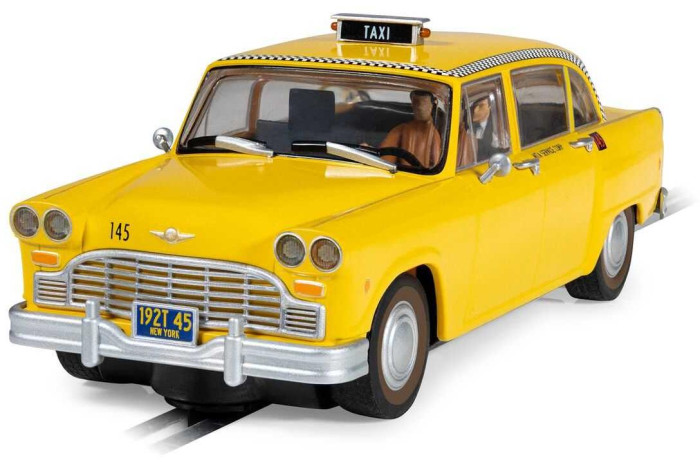 Autíčko Film & TV SCALEXTRIC C4606 - James Bond Checker Taxi Cab - Live And Let Die (1:32)