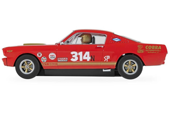Autíčko GT SCALEXTRIC C4658 - Shelby GT350H - Red and Gold (1:32)
