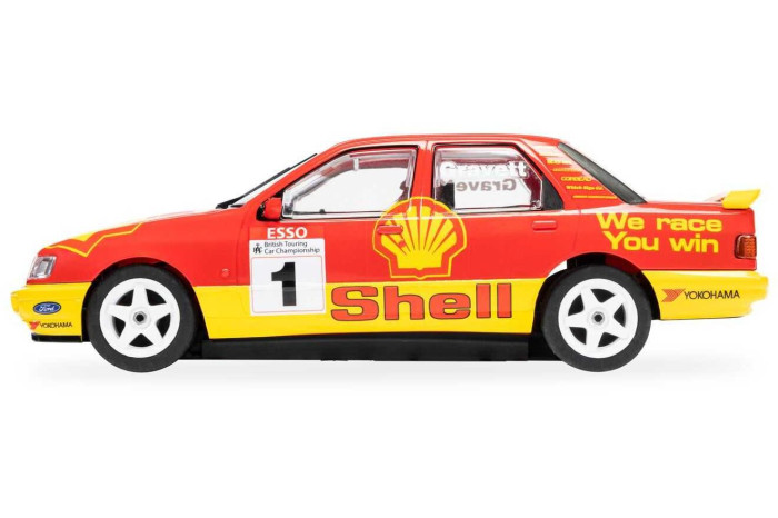 Autíčko Touring SCALEXTRIC C4632 - Ford Sierra Sapphire - BTCC 1990 - Rob Gravett (1:32)