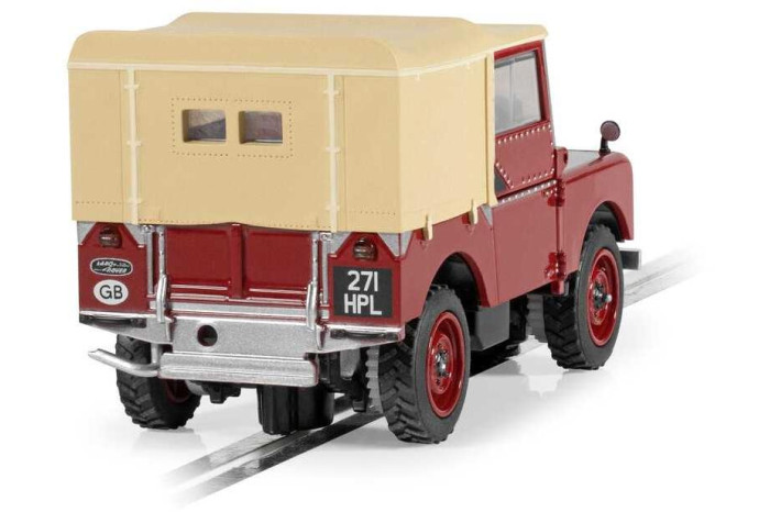 Autíčko Street SCALEXTRIC C4493 - Land Rover Series 1 - Poppy Red (1:32)