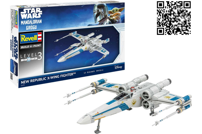Plastic ModelKit SW 06791 - The Mandalorian: X-Wing Fighter (1:57)