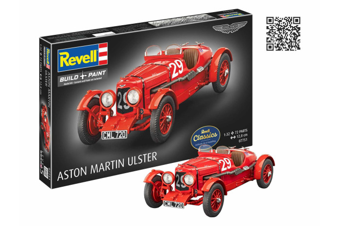 Plastic ModelKit auto 07751 - Aston Martin Ulster (1:32)