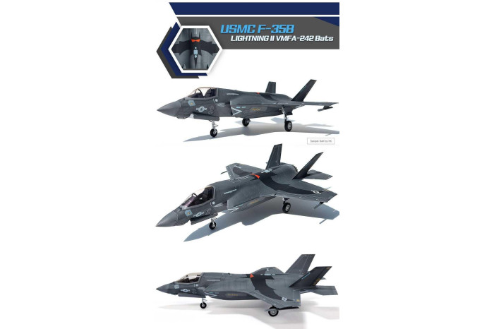 Model Kit letadlo 12592 - USMC F-35B LIGHTNING II VMFA-242 "B (1:72)