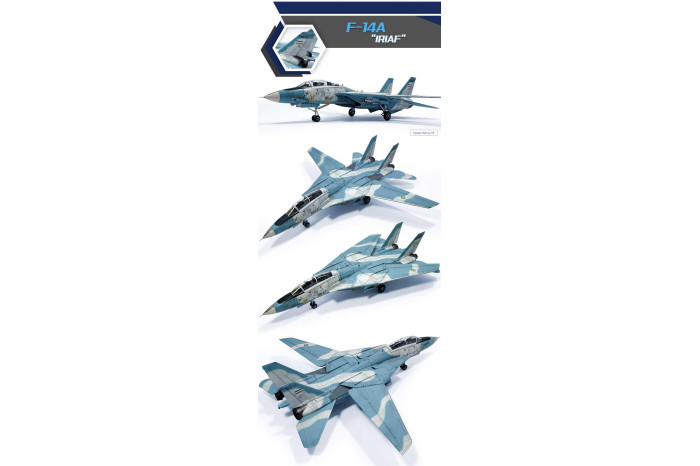 Model Kit letadlo 12594 - F-14A "IRIAF" (1:72)