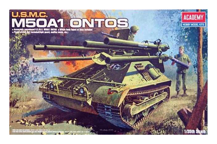 Model Kit military 13218 - USMC M50A1 ONTOS (1:35)
