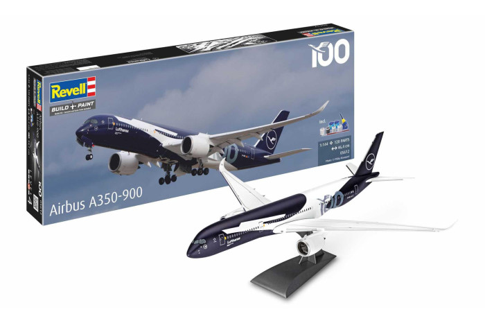 Gift-Set letadlo 05612 - A350-900 - Lufthansa (100th Anniversary) (1:144)