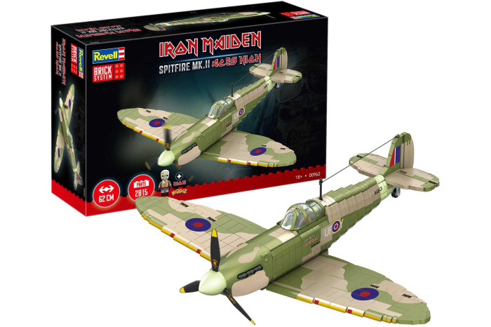 Brick System REVELL 00962 - Iron Maiden Spitfire MK.II Aces High (1:18)