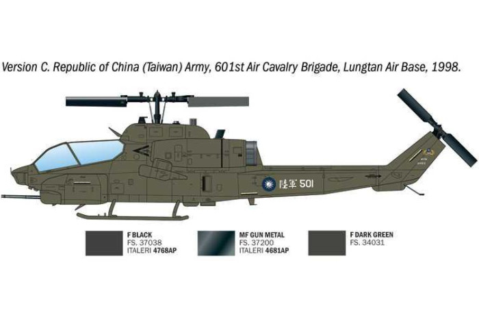 Model Kit vrtulník 90160 - AH-1W Super Cobra (1:72)
