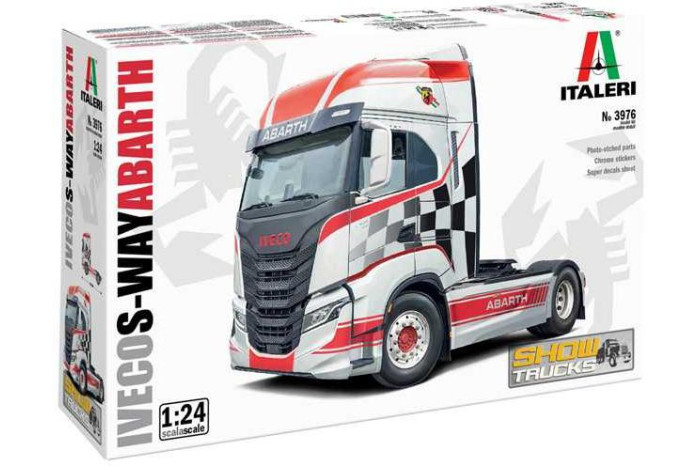 Model Kit truck 3976 - Iveco S-Way Abarth (Show Truck) (1:24)