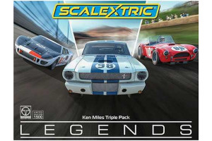 Autíčka GT SCALEXTRIC C4619A - Ken Miles Triple Pack (1:32)
