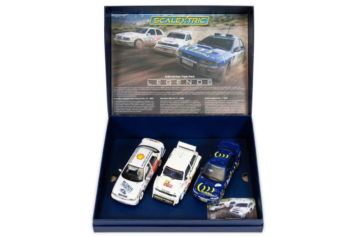 Autíčka Rally SCALEXTRIC C4612A - Colin McRae Triple Pack (1:32)