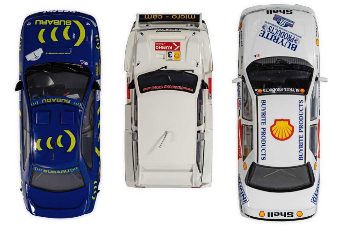 Autíčka Rally SCALEXTRIC C4612A - Colin McRae Triple Pack (1:32)