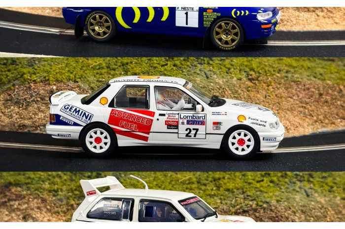 Autíčka Rally SCALEXTRIC C4612A - Colin McRae Triple Pack (1:32)