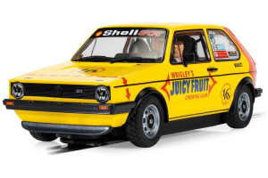 Autíčko Touring SCALEXTRIC C4625 - Volkswagen Golf MK1 - Malcolm Jeffs Racing (1:32)