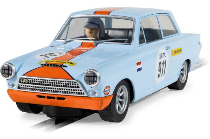 Autíčko Gulf SCALEXTRIC C4669 - Ford Lotus Cortina (1:32)