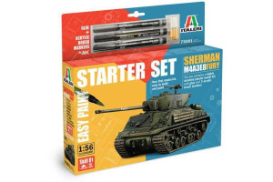 Model Set tank 75001 - M4A3E8 Sherman Fury (1:56)