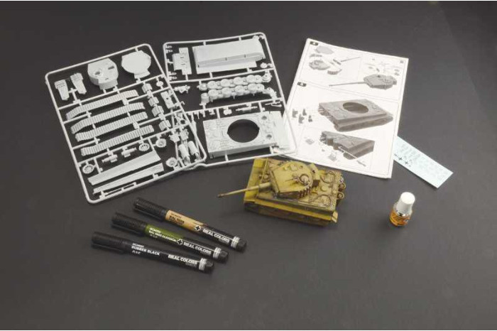 Model Set tank 75002 - Pz. Kpfw. VI Tiger I Ausf. E (1:56)