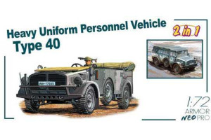 Model Kit military 7379 - HEAVY PERSONNEL VEHICLE TYPE 40 (1:72)