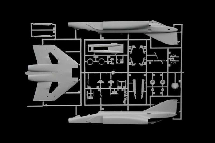Model Kit letadlo 1477 - RF-4 C/E Phantom II (1:72)