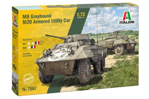 Model Kit military 7087 - M8 Greyhound / M20 (1:72)
