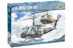 Model Kit vrtulník 2845 - AB.205 / UH-1D "SAR" (1:48)
