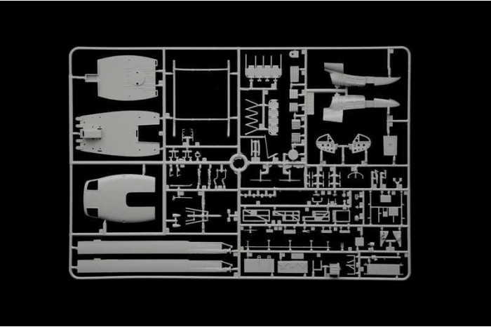 Model Kit vrtulník 2845 - AB.205 / UH-1D "SAR" (1:48)