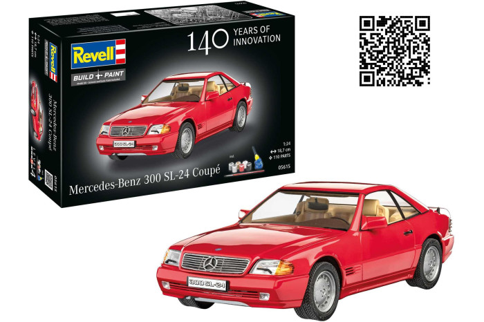 Gift-Set auto 05615 - Mercedes-Benz 300 SL-24 Coupé (100th Anniversary) (1:24)