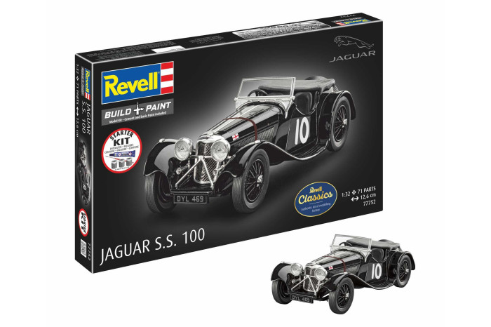 Starter Kit auto 77752 - Jaguar SS 100 (1:32)
