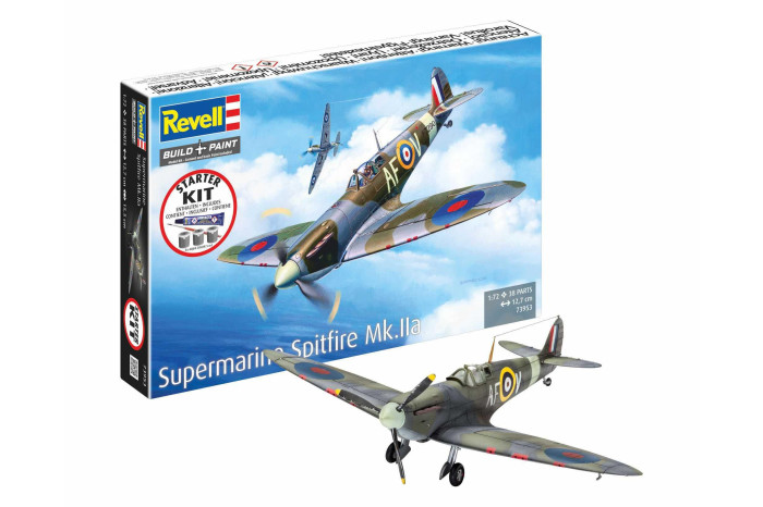 Starter Kit letadlo 73953 - Spitfire Mk.IIa (1:72)
