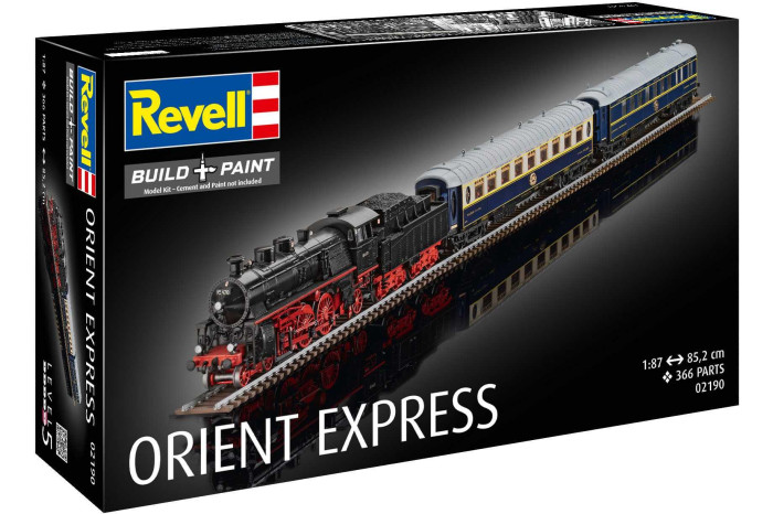 Plastic ModelKit lokomotiva 02190 - Orient Express (1:87)