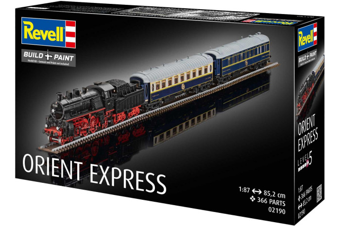 Plastic ModelKit lokomotiva 02190 - Orient Express (1:87)