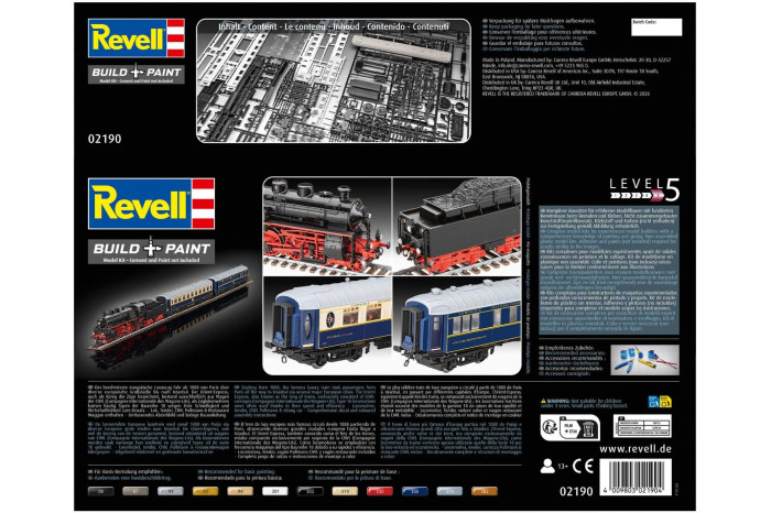 Plastic ModelKit lokomotiva 02190 - Orient Express (1:87)