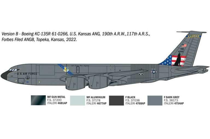 Model Kit letadlo 91281 - KC-135 R/FR Stratotanker (1:72)