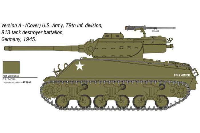 Model Kit military 96538 - 90mm GMC M36B1 (1:35)