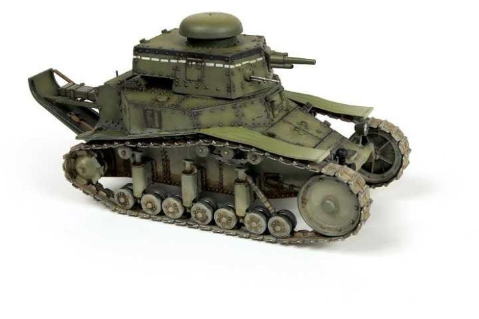 Model Kit military 3716 - SOVIET LIGHT TANK MS-1 (1:35)