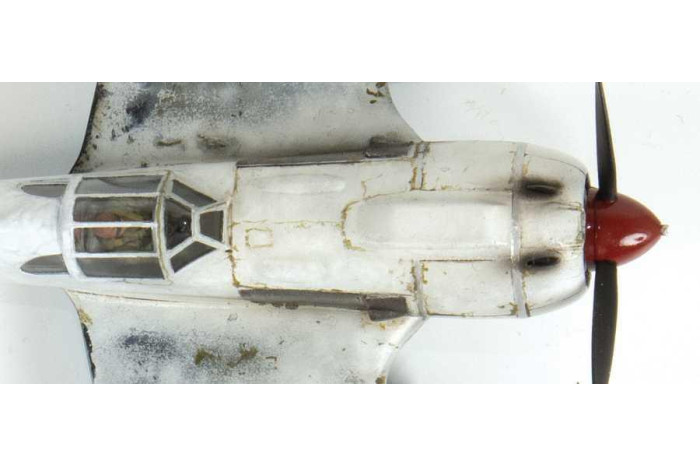 Model Kit letadlo 7334 - SOVIET FIGHTER LAVOCHKIN LA-5 (1:72)