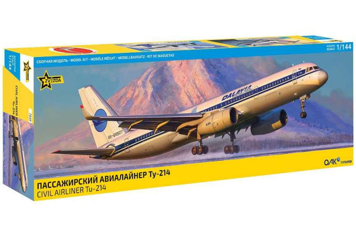Model Kit letadlo 7049 - TU-214 (1:144)