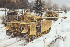 Model Kit tank 6556 - Pz.Kpfw.IV Ausf.J MID PRODUCTION (AUGUST-SEPTEMBER 1944) (SMART KIT) (1:35)