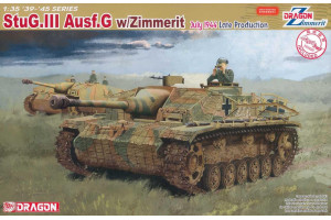 Model Kit military 6633 - StuG.III Ausf.G LATE PRODUCTION w/Zimmerit (1:35)