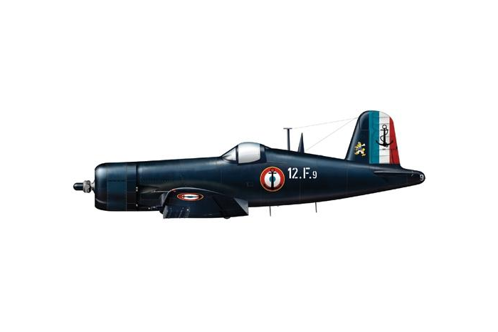 Model Kit letadlo 1313 - F4U-7 CORSAIR (1:72)