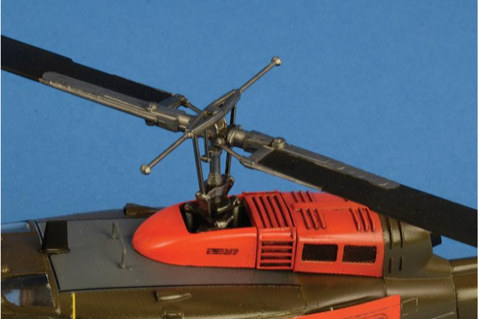 Model Kit vrtulník 0849 - UH-1D "SLICK" (1:48)